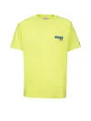 Shop Mc2 Saint Barth Mens T-shirt Lime Miami Beach