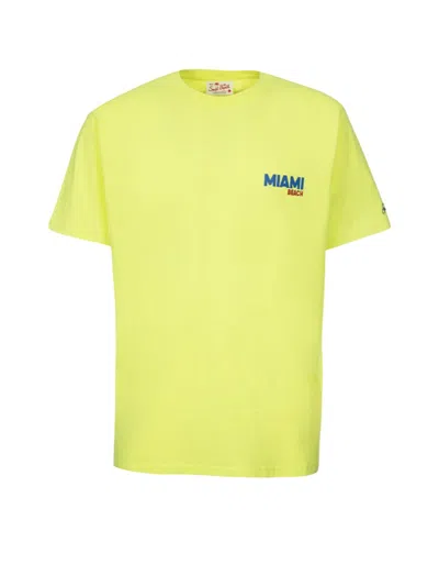 Mc2 Saint Barth T-shirt In Yellow