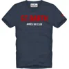 Mc2 Saint Barth T-shirt Man  - Arnott St Barth Apres Ski 61 - Blue In Blue