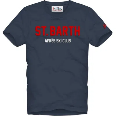 Mc2 Saint Barth T-shirt Man  - Arnott St Barth Apres Ski 61 - Blue