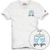 Mc2 Saint Barth T-shirt Man  - Portfino Gin 01n Emb - N.d. In White