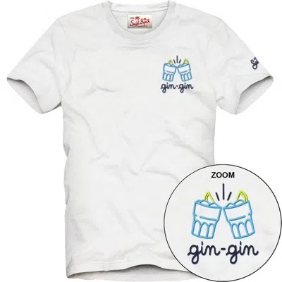 Mc2 Saint Barth T-shirt Man  - Portfino Gin 01n Emb - N.d.