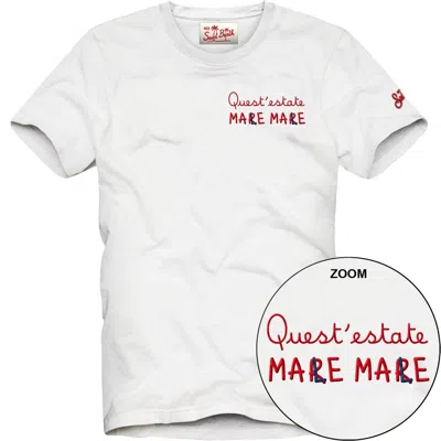 Mc2 Saint Barth T-shirt Man  - Portofino Mare Male 01n Emb - N.d.