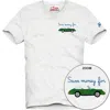 Mc2 Saint Barth T-shirt Man  - T-shirt Man Save For Car 01n Emb - N.d. In White