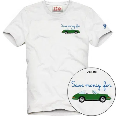 Mc2 Saint Barth T-shirt Man  - T-shirt Man Save For Car 01n Emb - N.d.