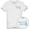 Mc2 Saint Barth T-shirt Man  - Tshirt Man Flavor Sea Gin 01n Emb - N.d. In White