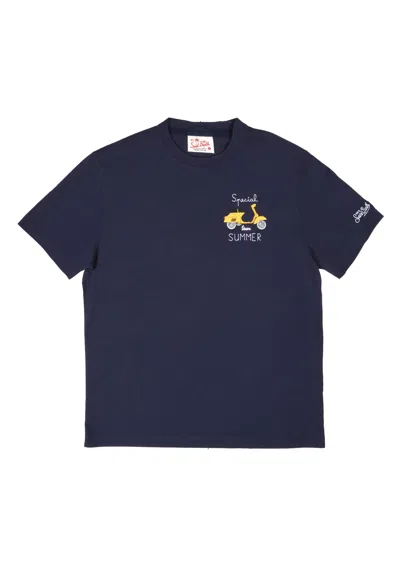 Mc2 Saint Barth T-shirt Man  _ In Blue