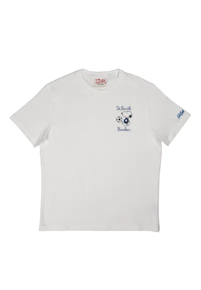 Mc2 Saint Barth T-shirt Man  _ In White