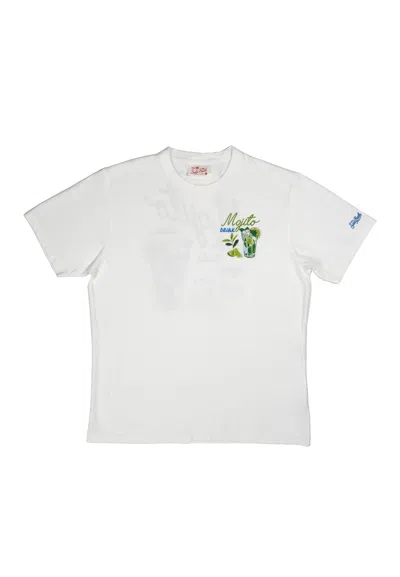 Mc2 Saint Barth T-shirt Man  _ In White