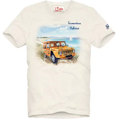 Mc2 Saint Barth T-shirt Man  _ In White