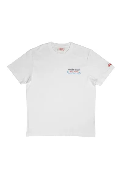 Mc2 Saint Barth T-shirt Man  Pot0001 04966h In White