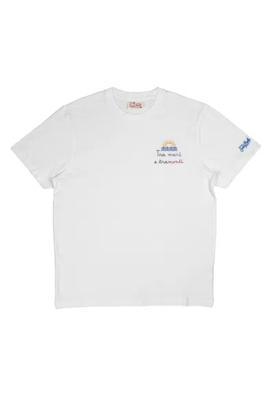 Mc2 Saint Barth T-shirt Man  Pot0001 05290h In White