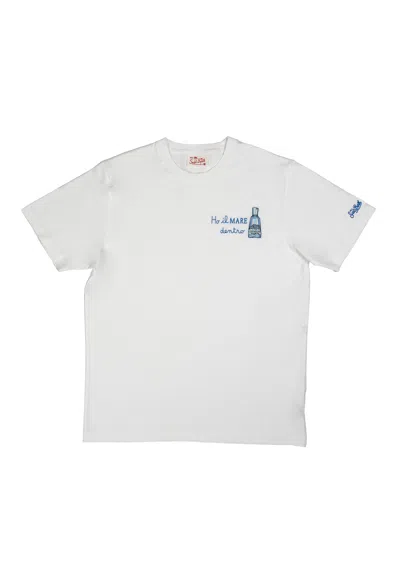 Mc2 Saint Barth T-shirt Man  Tshm001 05437h In White
