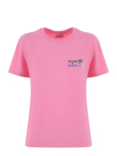 Mc2 Saint Barth T-shirt  In Cotone Disponibile Store Scafati In Rosa