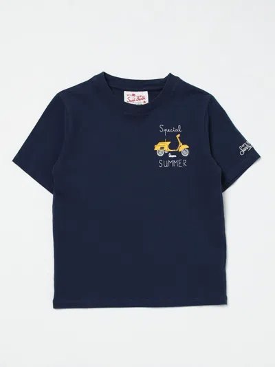 Mc2 Saint Barth T-shirt  Kids Color Blue
