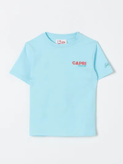 Mc2 Saint Barth T-shirt  Kids Color Sky Blue