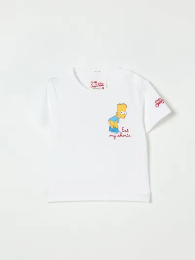 Mc2 Saint Barth Kids' T-shirt  Kinder Farbe Weiss In White