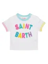 Mc2 Saint Barth Elly String T-shirt In White