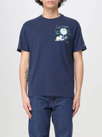 Mc2 Saint Barth T-shirt  Men Color Blue 2