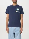 Mc2 Saint Barth T-shirt  Men Color Blue In Blau