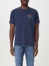 Mc2 Saint Barth Portofino Classic Fit T-shirt In Blau