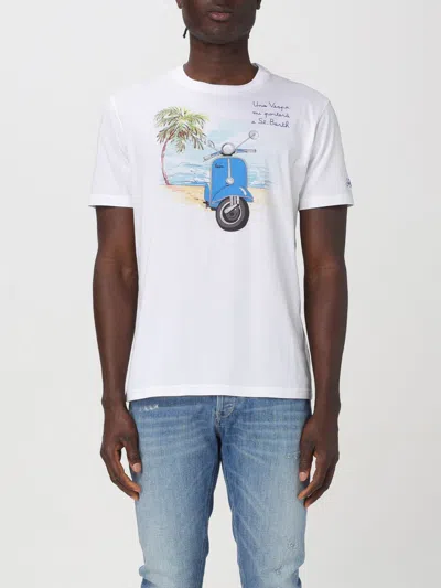 Mc2 Saint Barth T-shirt  Men Color Fa04 In White