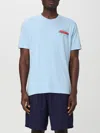 Mc2 Saint Barth T-shirt  Men Color Gnawed Blue