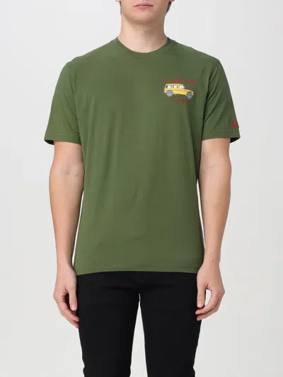 Mc2 Saint Barth T-shirt  Men Color Moss Green In Moss Green