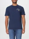Mc2 Saint Barth Portofino Graphic T-shirt In Blue