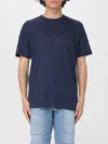 Shop Mc2 Saint Barth T-shirt  Men Color Navy