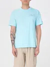 Mc2 Saint Barth T-shirt  Men Color Sky Blue
