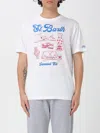 Mc2 Saint Barth T-shirt  In Cotone In White