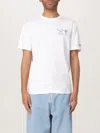 Mc2 Saint Barth T-shirt Con Logo  In Weiss