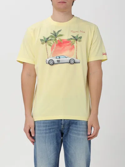 Mc2 Saint Barth T-shirt  Men Color Yellow