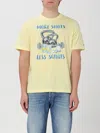 Mc2 Saint Barth Logo-embroidered Cotton T-shirt In Yellow