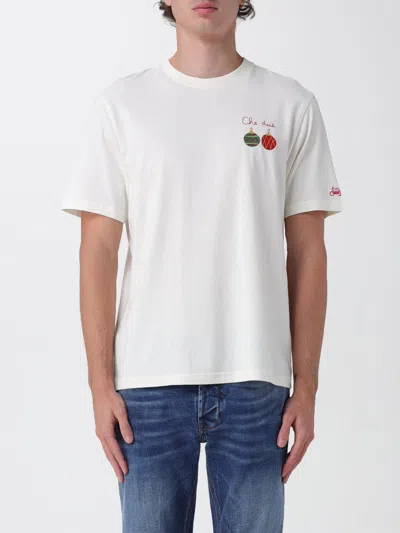 Mc2 Saint Barth Embroidered Arnott T-shirt In White