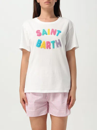 MC2 SAINT BARTH T-SHIRT MC2 SAINT BARTH WOMAN COLOR BEIGE,G97007022