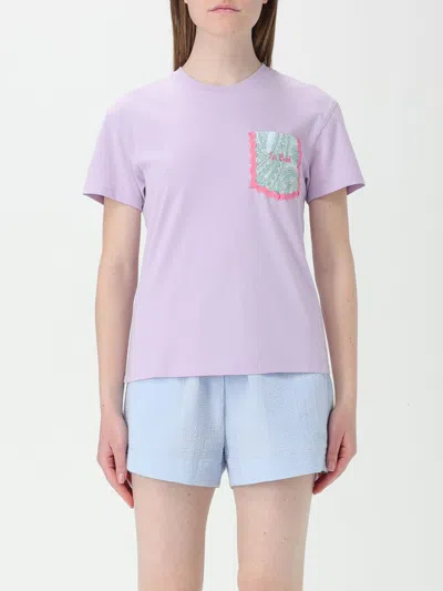Mc2 Saint Barth T-shirt  Woman Colour Lilac