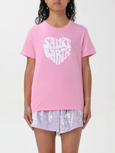 Mc2 Saint Barth T-shirt  Woman Color Pink