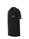 Mc2 Saint Barth Portofino Mi Piacciono Le Bocce Grandi T-shirt In Nero