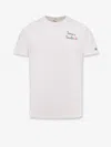 Mc2 Saint Barth Portofino T-shirt With Embroidery In White