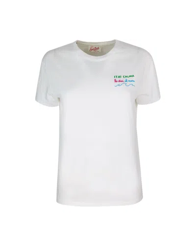 Mc2 Saint Barth T-shirt Stai Calma Lo Dici Al Mare In 03053f
