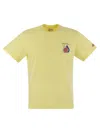 MC2 SAINT BARTH MC2 SAINT BARTH T SHIRT WITH CHEST PRINT