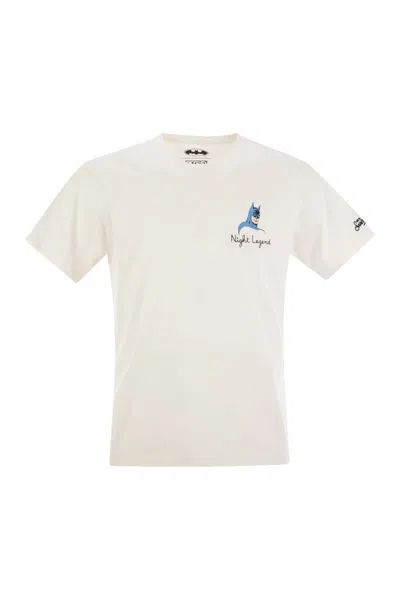 Mc2 Saint Barth T-shirt With Chest Print In White