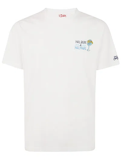 Mc2 Saint Barth T-shirt With Embroidery In N Bere Mare Emb