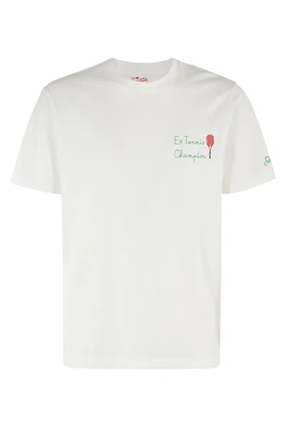 Mc2 Saint Barth T Shirt With Embroidery In N Emb