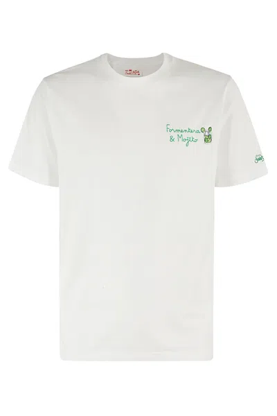 Mc2 Saint Barth T Shirt With Embroidery In Multicolour