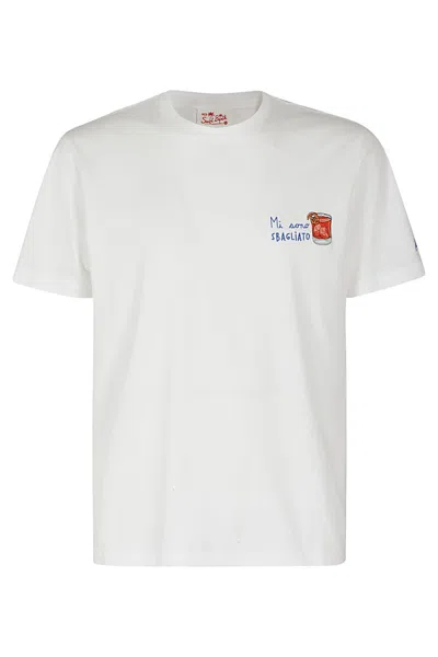 Mc2 Saint Barth T Shirt With Embroidery In N Emb