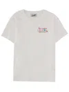 Mc2 Saint Barth T-shirt With Embroidery In White