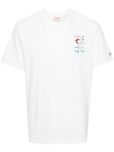 Mc2 Saint Barth T-shirt With Logo In Blue